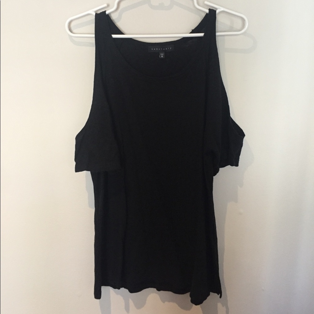 Sanctuary cold shoulder tee